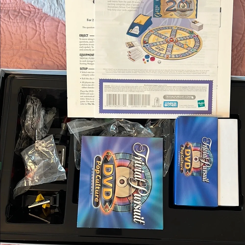 Hasbro trivia Pursuit DVD Pop Culture Board Game